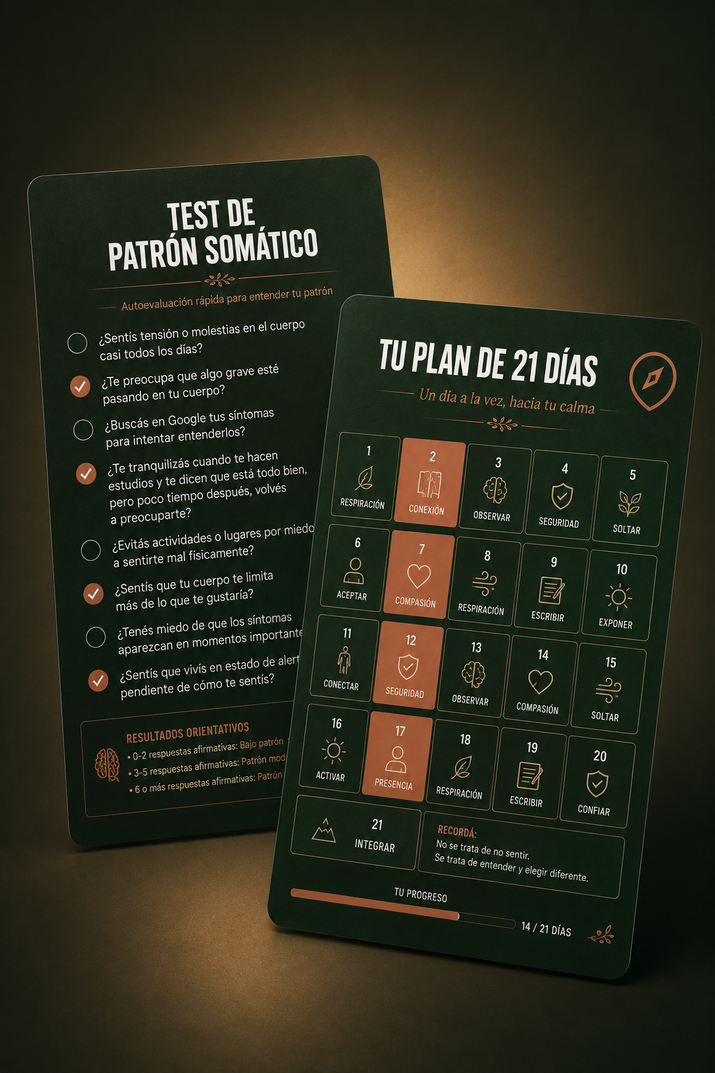 Mapa de Desactivación Personal: Test + Plan de 21 Días