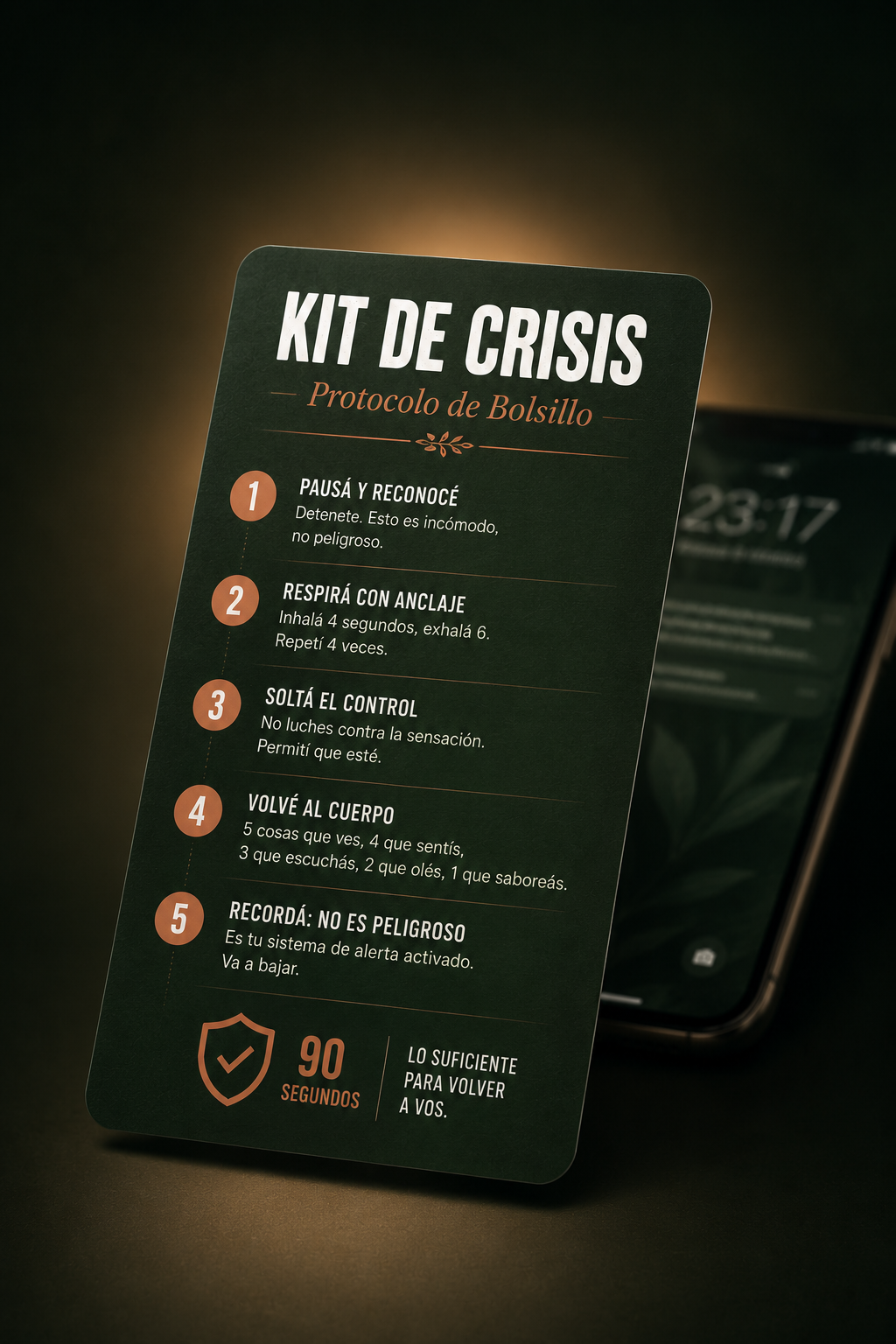 Kit de Crisis: Protocolo de Bolsillo